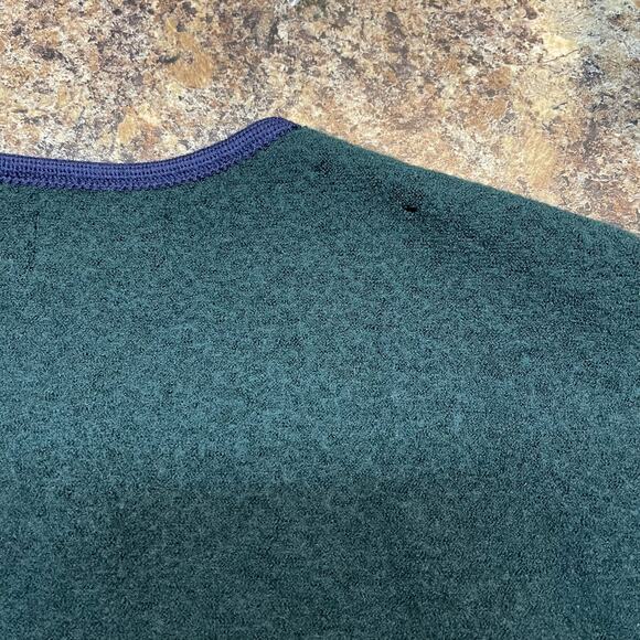 Vintage Cardigan Sweater Wool Old Money Quiet Luxury Hunting Academia Medium - Picture 6 of 8